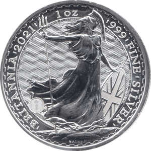 2021 SILVER BRITANNIA ONE OUNCE TWO POUNDS - Cambridgeshire Coins