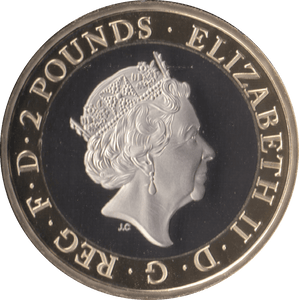 2021 TWO POUND £2 PROOF COIN COIN H.G WELLS - £2 Proof - Cambridgeshire Coins