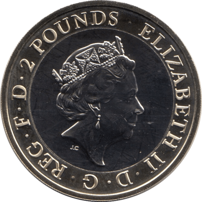 2021 TWO POUND £2 SIR WALTER SCOTT BRILLIANT UNCIRCULATED BU - £2 BU - Cambridgeshire Coins