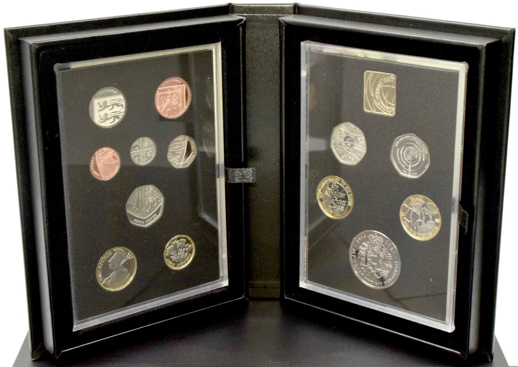 2021 United Kingdom Proof Coin Set Royal Mint Limited Edition 10,000 - PROOF SET black - Cambridgeshire Coins