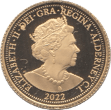 2022 ALDERNEY PLATINUM JUBILEE GOLD PROOF QUARTER SOVEREIGN - GOLD COMMEMORATIVE - Cambridgeshire Coins