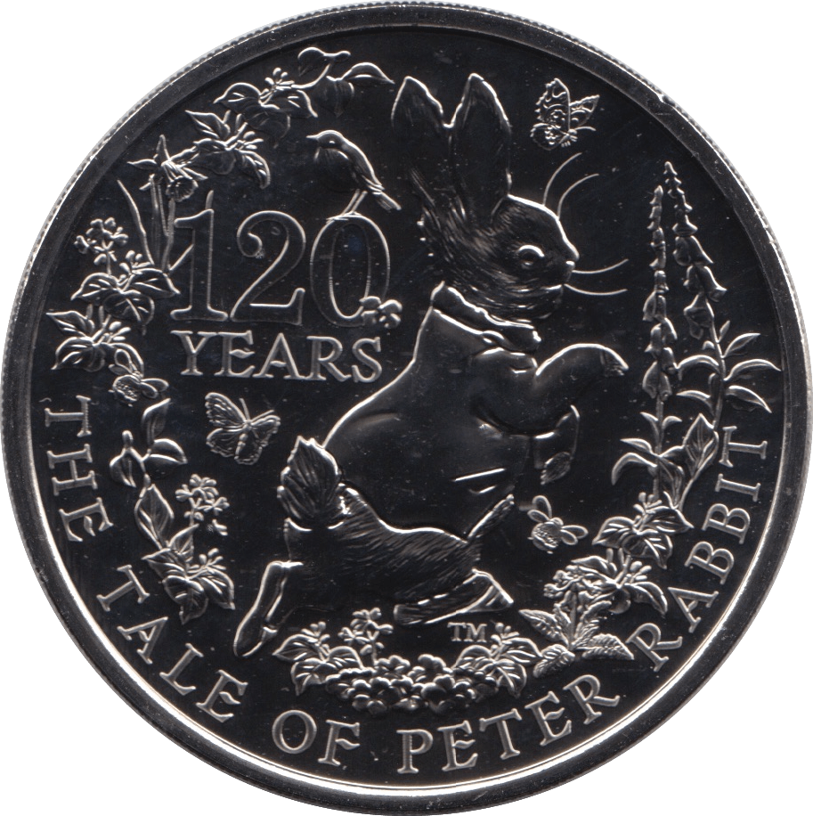 2022 BRILLIANT UNCIRCULATED £5 COIN PETER RABBIT BU - £5 BU - Cambridgeshire Coins