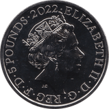 2022 BRILLIANT UNCIRCULATED £5 COIN PETER RABBIT BU - £5 BU - Cambridgeshire Coins