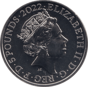 2022 BRILLIANT UNCIRCULATED £5 DISCOVERY TUTANKHAMUNS TOMB - £5 BU - Cambridgeshire Coins