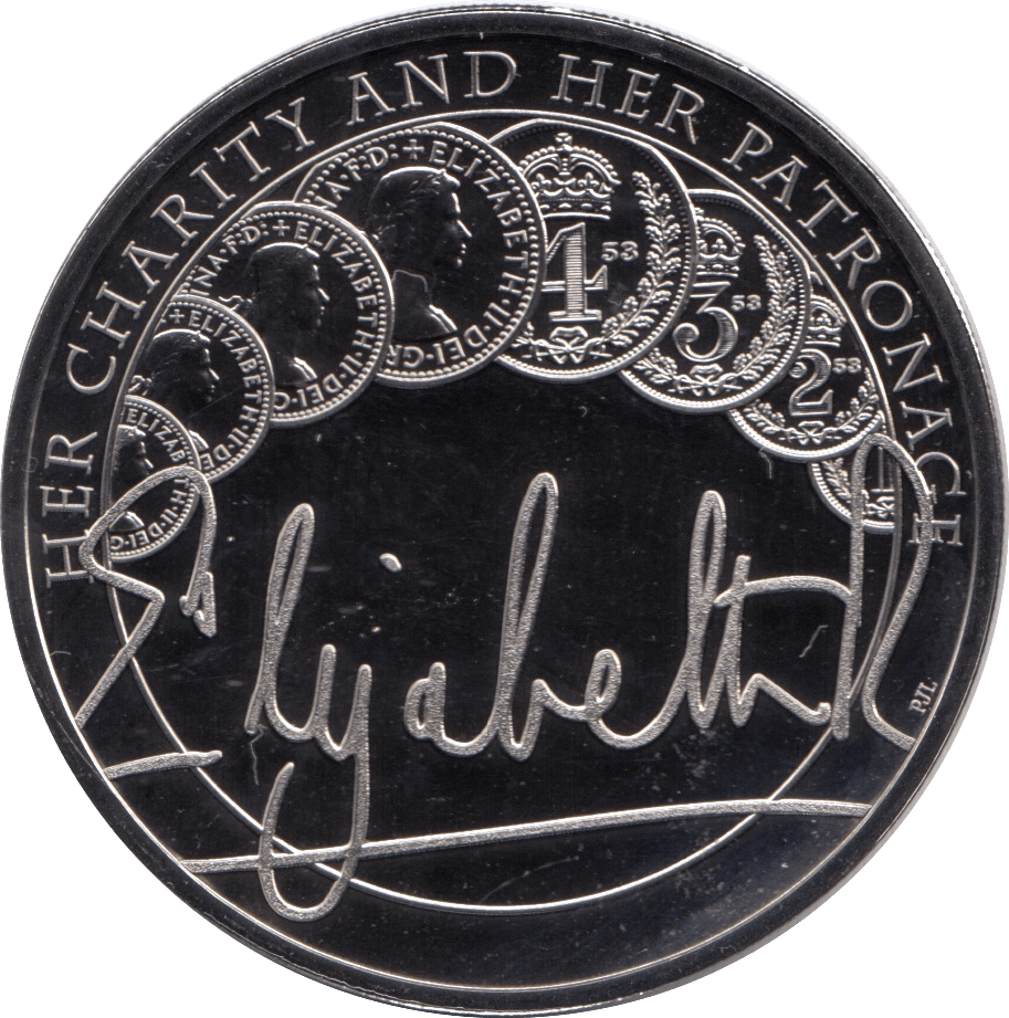 2022 BRILLIANT UNCIRCULATED £5 QUEEN ELIZABETH CHARITY AND PATRONAGE BU - £5 BU - Cambridgeshire Coins