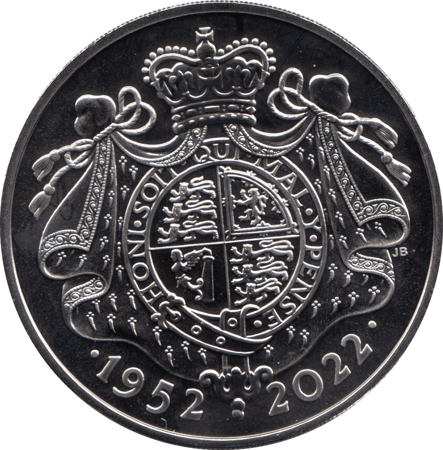 2022 BRILLIANT UNCIRCULATED £5 QUEENS JUBILEE BU - £5 BU - Cambridgeshire Coins