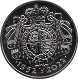 2022 BRILLIANT UNCIRCULATED £5 QUEENS JUBILEE BU - £5 BU - Cambridgeshire Coins