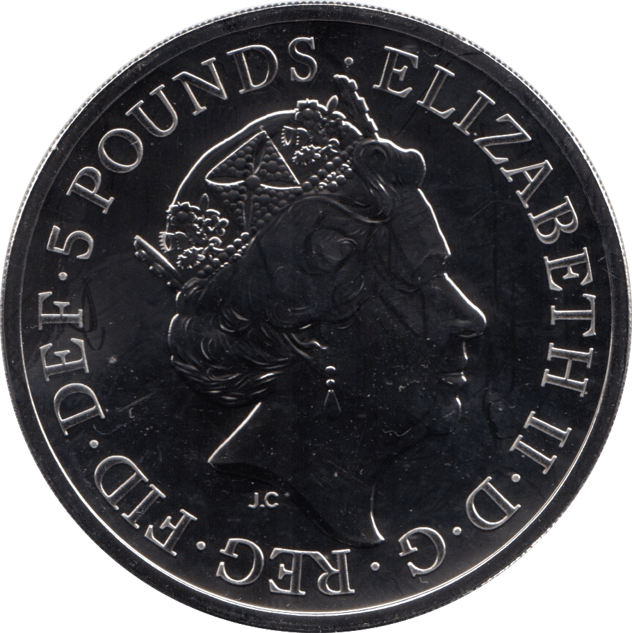 2022 BRILLIANT UNCIRCULATED £5 QUEENS JUBILEE BU - £5 BU - Cambridgeshire Coins