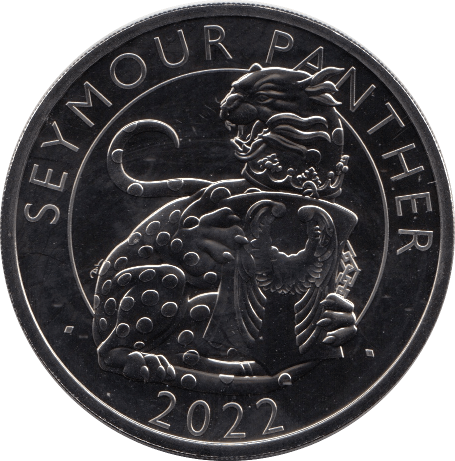 2022 BRILLIANT UNCIRCULATED £5 SEYMOUR PANTHER BU - £5 BU - Cambridgeshire Coins