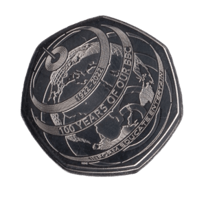 2022 FIFTY PENCE 50P BRILLIANT UNCIRCULATED BBC BU - 50p BU - Cambridgeshire Coins