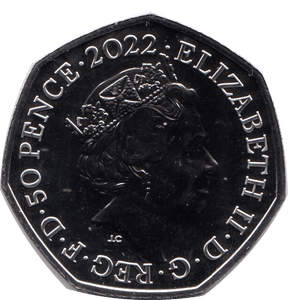 2022 FIFTY PENCE BRILLIANT UNCIRCULATED 50P BIRMINGHAM COMMONWEALTH GAMES - 50p BU - Cambridgeshire Coins