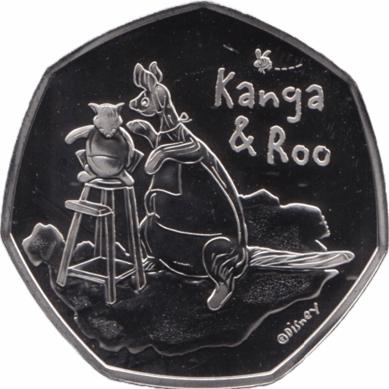 2022 FIFTY PENCE BRILLIANT UNCIRCULATED 50P KANGA AND ROO - 50p BU - Cambridgeshire Coins