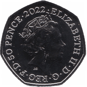 2022 FIFTY PENCE BRILLIANT UNCIRCULATED 50P PRIDE - 50p BU - Cambridgeshire Coins