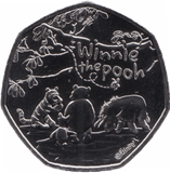 2022 FIFTY PENCE BRILLIANT UNCIRCULATED 50P WINNIE THE POOH AND FRIENDS - 50p BU - Cambridgeshire Coins