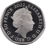 2022 FIFTY PENCE PROOF 50P PLATINUM JUBILEE - 50p Proof - Cambridgeshire Coins