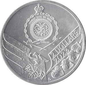 2022 FINE SILVER BU CZECH LION 2 DOLLARS NIUE ISLANDS - SILVER WORLD COINS - Cambridgeshire Coins