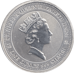 2022 FINE SILVER PROOF PEGASUS 1 OZ ST HELENA £1 COMMEMORATIVE - SILVER PROOF COMMEMORATIVE - Cambridgeshire Coins