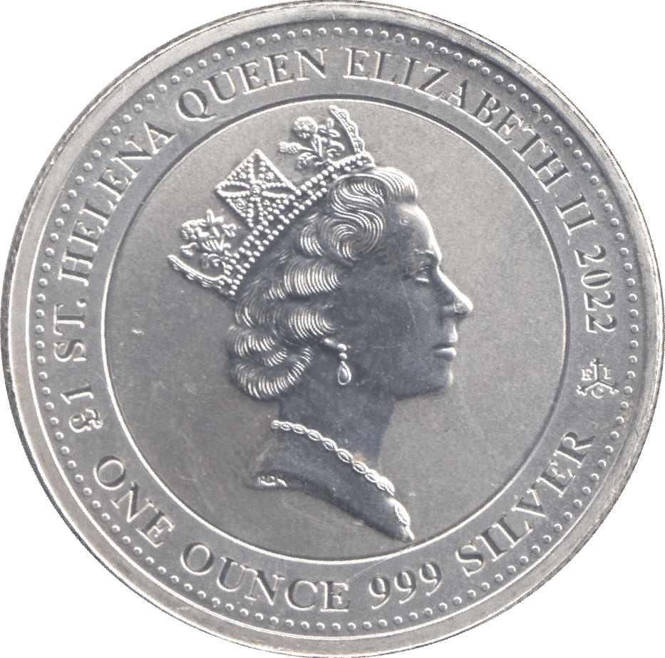 2022 FINE SILVER PROOF PEGASUS 1 OZ ST HELENA £1 COMMEMORATIVE - SILVER PROOF COMMEMORATIVE - Cambridgeshire Coins