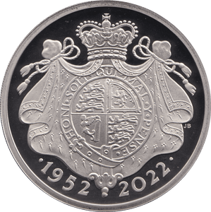 2022 FIVE POUND PROOF £5 COIN PLATINUM JUBILEE - Collectible Coins & Currency - Cambridgeshire Coins