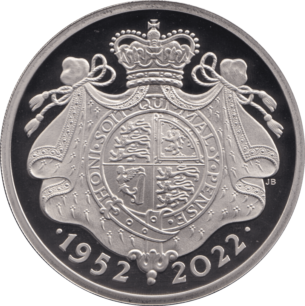 2022 FIVE POUND PROOF £5 COIN PLATINUM JUBILEE - Collectible Coins & Currency - Cambridgeshire Coins