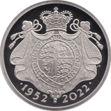 2022 FIVE POUND PROOF £5 COIN PLATINUM JUBILEE - Collectible Coins & Currency - Cambridgeshire Coins