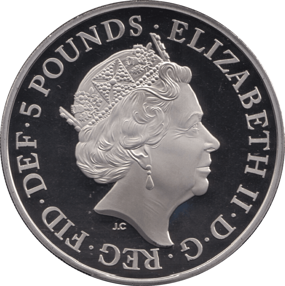 2022 FIVE POUND PROOF £5 COIN PLATINUM JUBILEE - Collectible Coins & Currency - Cambridgeshire Coins