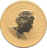 2022 GOLD ONE OUNCE $100 DOLLARS AUSTRALIA ( BU ) - Gold World Coins - Cambridgeshire Coins