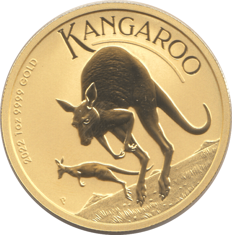 2022 GOLD ONE OUNCE $100 DOLLARS AUSTRALIA ( BU ) - Gold World Coins - Cambridgeshire Coins