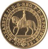 2022 GOLD PROOF PLATINUM JUBILEE £25 1/4 OUNCE COIN - GOLD BRITANNIAS - Cambridgeshire Coins