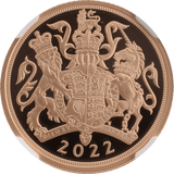2022 GOLD PROOF SOVEREIGN QE II PLATINUM JUBILEE (NGC) PF 70 ULTRA CAMEO - NGC CERTIFIED COINS - Cambridgeshire Coins