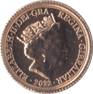 2022 GOLD QUARTER SOVEREIGN ( PROOF ) - QUARTER SOVEREIGN - Cambridgeshire Coins