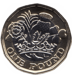 2022 ONE POUND £1 BRILLIANT UNCIRCULATED BU - £1 BU - Cambridgeshire Coins