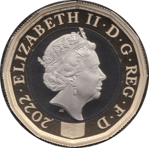 2022 ONE POUND PROOF £1 - £1 Proof - Cambridgeshire Coins