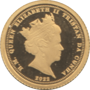 2022 PLATINUM JUBILEE GOLD PROOF - GOLD COMMEMORATIVE - Cambridgeshire Coins