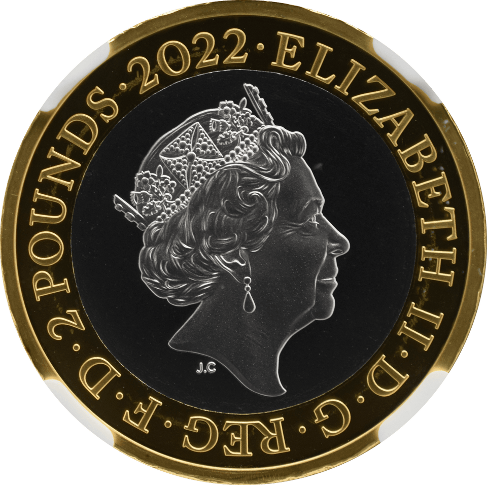 2022 Platinum Proof £2 Queen Elizabeth II £2 Dame Vera Lynn (NGC) PF69 ULTRA CAMEO - NGC CERTIFIED COINS - Cambridgeshire Coins