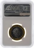 2022 Platinum Proof £2 Queen Elizabeth II GILT ALEXANDER GRAHAM BELL (NGC) PF70 ULTRA CAMEO - NGC CERTIFIED COINS - Cambridgeshire Coins