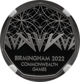 2022 Platinum Proof 50P Queen Elizabeth II COMMONWEALTH GAMES BIRMINGHAM 2022 (NGC) PF70 ULTRA CAMEO - NGC CERTIFIED COINS - Cambridgeshire Coins