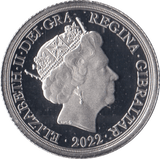 2022 PLATINUM PROOF MEMORIAL SOVEREIGN GIBRALTAR - Platinum Coins - Cambridgeshire Coins