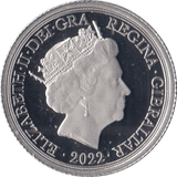 2022 PLATINUM PROOF MEMORIAL SOVEREIGN GIBRALTAR - Platinum Coins - Cambridgeshire Coins