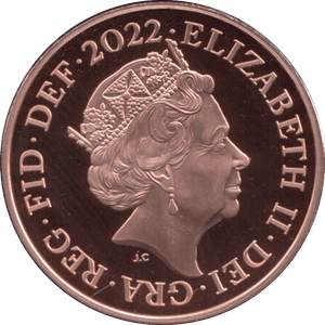 2022 PROOF DECIMAL ONE PENNY - 1p Proof - Cambridgeshire Coins