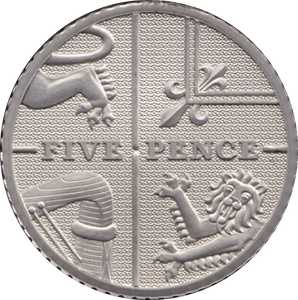 2022 PROOF FIVE PENCE 5P - 5p PROOF - Cambridgeshire Coins