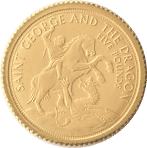 2022 SAINT GEORGE AND DRAGON GOLD MATTE PROOF - GOLD COMMEMORATIVE - Cambridgeshire Coins