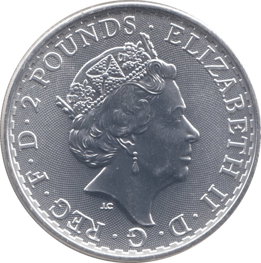 2022 SILVER BRITANNIA ONE OUNCE TWO POUNDS - Cambridgeshire Coins