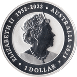 2022 SILVER PROOF SILVER SWAN ONE DOLLAR AUSTRALIA - SILVER WORLD COINS - Cambridgeshire Coins