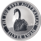 2022 SILVER PROOF SILVER SWAN ONE DOLLAR AUSTRALIA - SILVER WORLD COINS - Cambridgeshire Coins