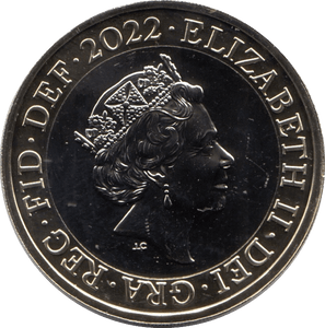 2022 TWO POUND £2 BRITANNIA BRILLIANT UNCIRCULATED BU - £2 BU - Cambridgeshire Coins