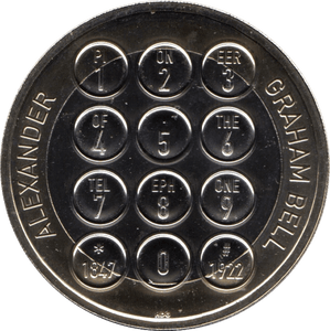 2022 TWO POUND £2 GRAHAM BELL BRILLIANT UNCIRCULATED BU - £2 BU - Cambridgeshire Coins