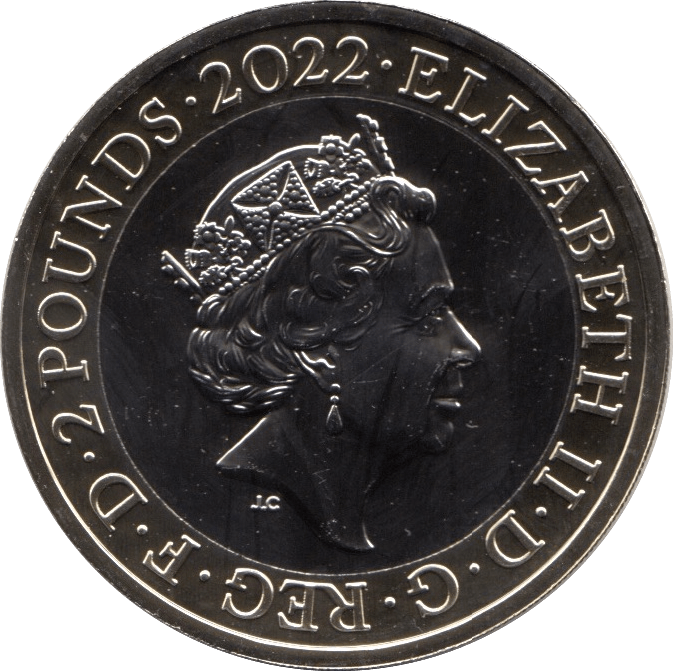 2022 TWO POUND £2 GRAHAM BELL BRILLIANT UNCIRCULATED BU - £2 BU - Cambridgeshire Coins
