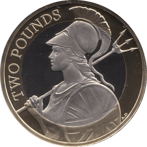 2022 TWO POUND £2 PROOF COIN BRITANNIA - £2 Proof - Cambridgeshire Coins