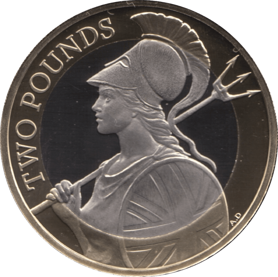 2022 TWO POUND £2 PROOF COIN BRITANNIA - £2 Proof - Cambridgeshire Coins